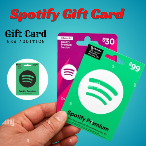 Premium Spotify Gift Card Here